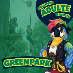 GreenPark Aventure Parcours Adulte Illimité