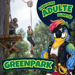 GreenPark Aventure Parcours Adulte Illimité
